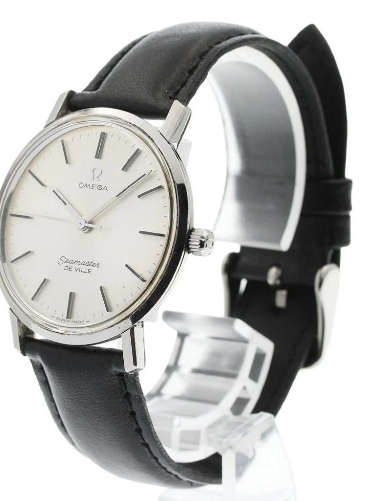 Omega Seamasterde Ville Vintage Silver Dial Hand Winding Mens Watch951468